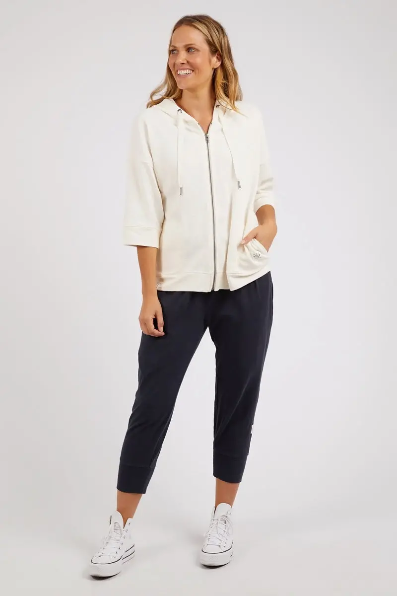 Elm - Beachy Zip Hoody - Pearl 1