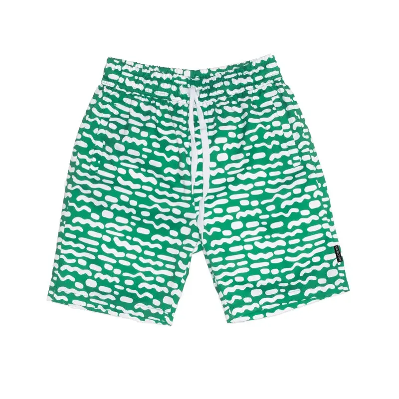Band Of Boys - Boardies Stripe Repeat - Green 1