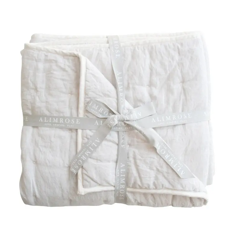Alimrose - Cloud Soft Baby Quilt - Dove 1
