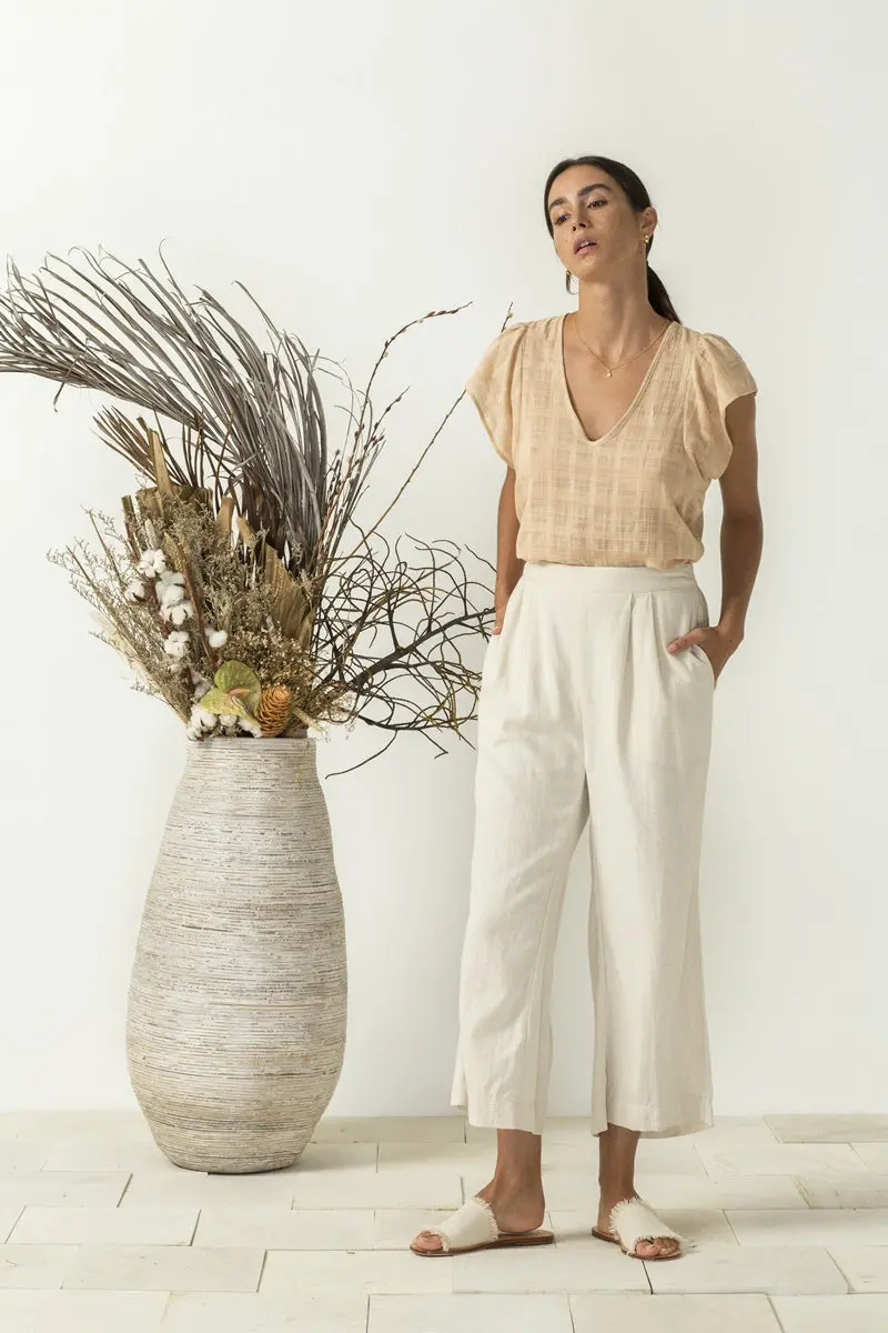 Bird & Kite - Angelo Pants - Natural Oatmeal 1