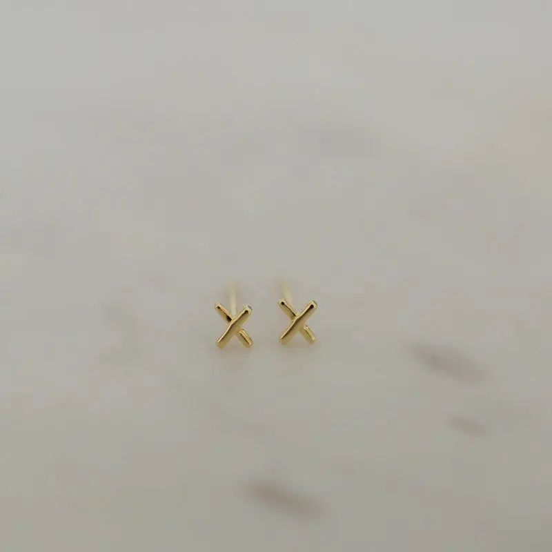 Sophie - Xx Studs - Gold 1