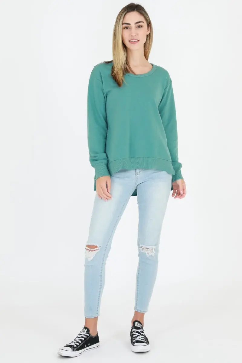 3Rd Story - Ulverstone Sweater - Sea Green 1