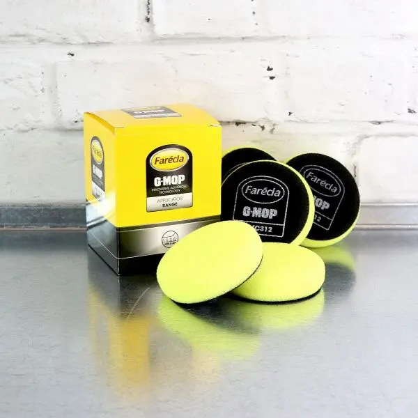 Farecla G Mop Yellow Compounding Foam 3" (Box Of 5) 1