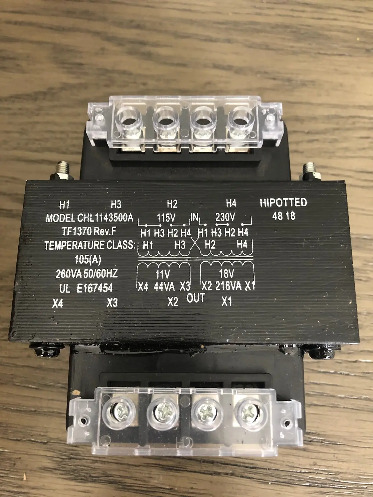 Firetrol Battery Charger Transformer Tf-1370 1