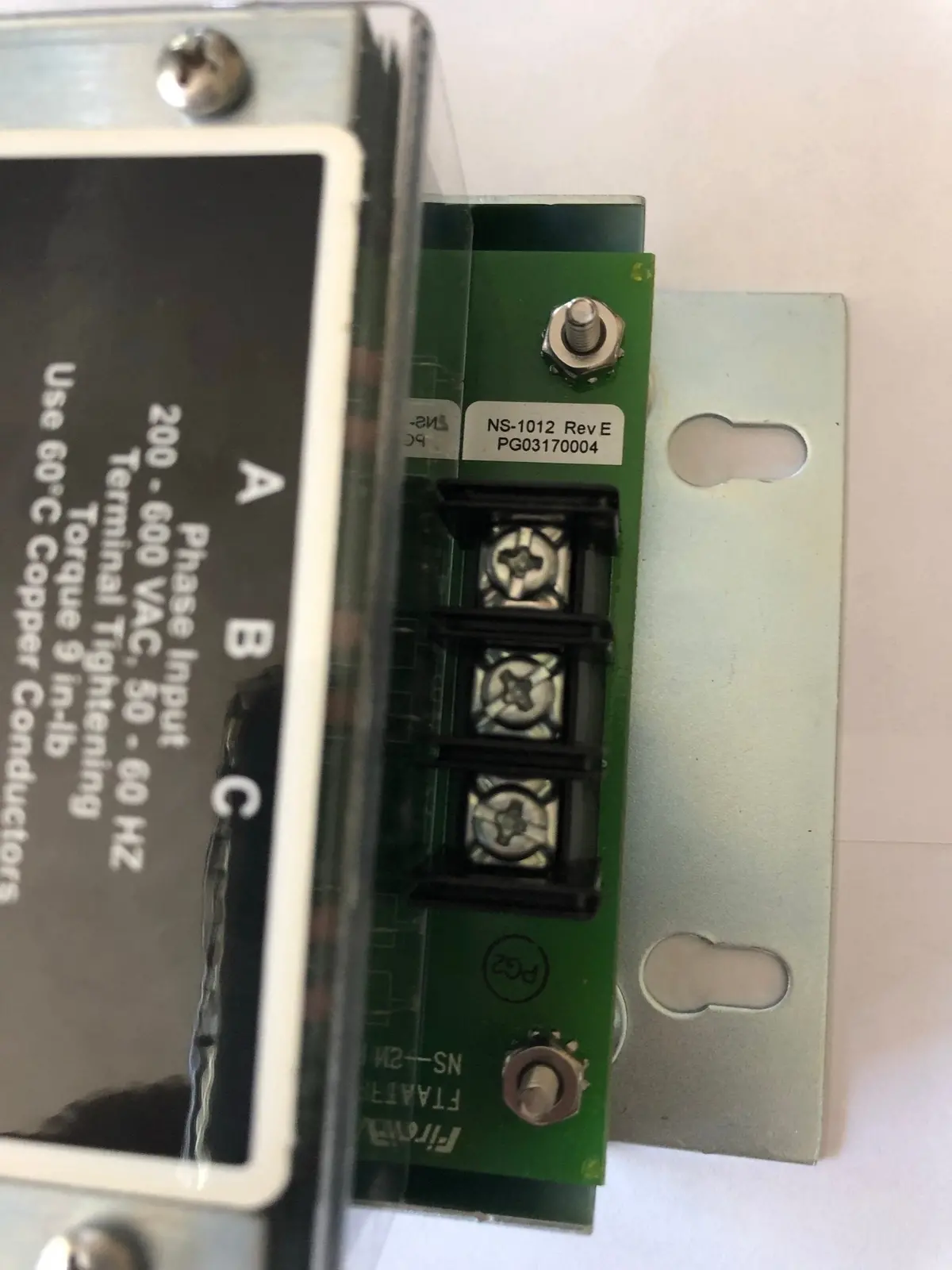 Firetrol Ns-1012-001 Power Monitor (Obsoleted) 1