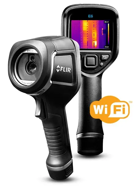 Flir E6-Xt Wifi Infrared Camera With Extended Temperature Range 1