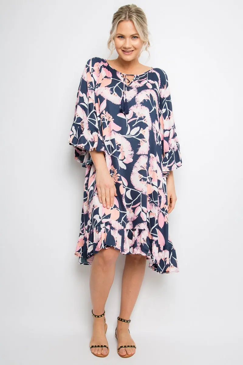 Pq Collection - Flyaway Dress - Blossom Gum 1