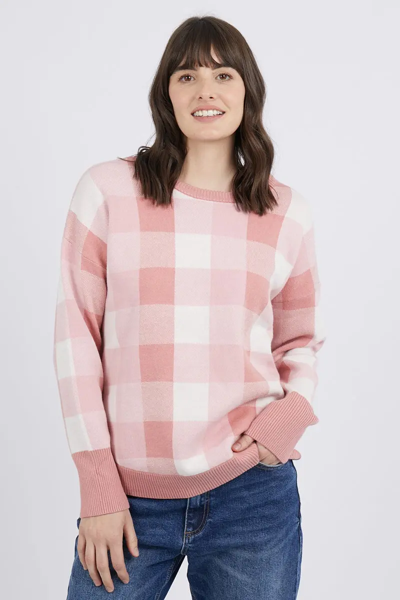 Foxwood - Julissa Crew - Pink Check 1