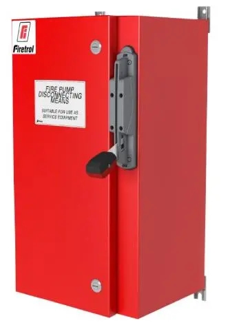 Fta990 Ul Listed Electric Fire Pump Controller Upstream Disconnecting Means 1