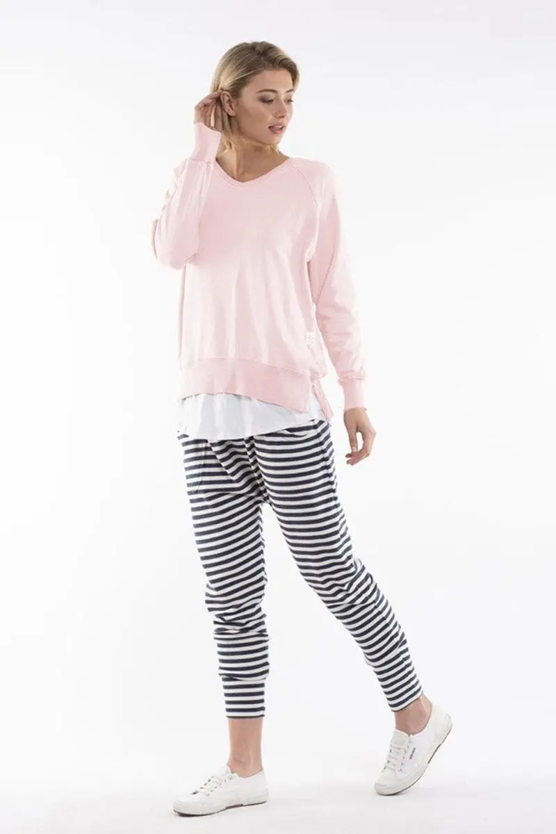 Elm - Fundamental Sydney Crew - Peony Pink 2