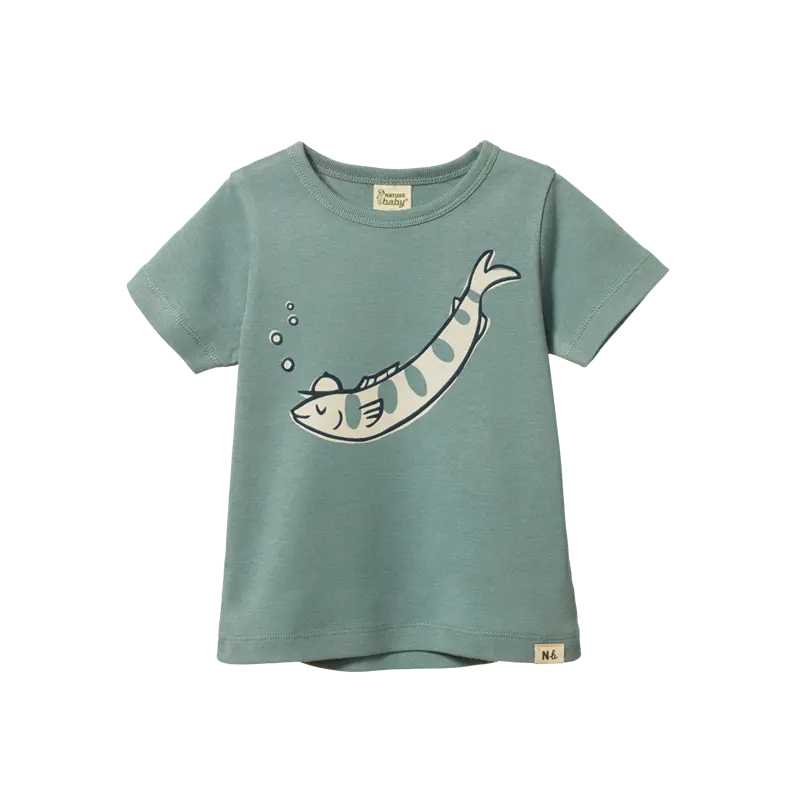Nature Baby - River Tee - South Seas Print 1