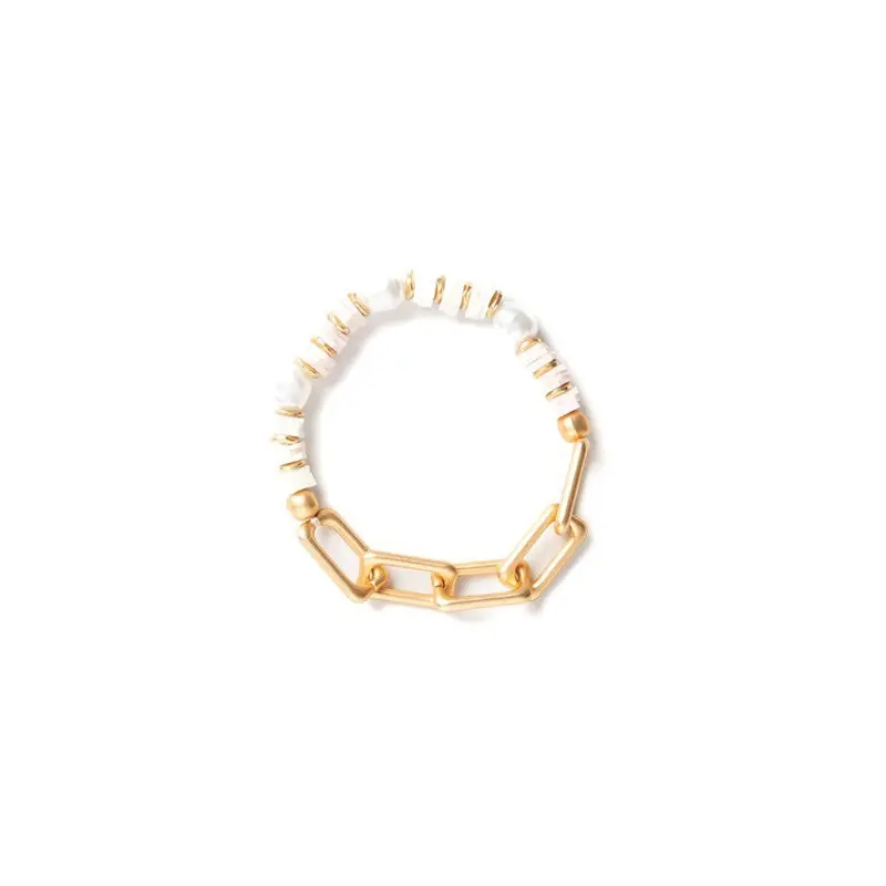 Stilen - Gabby Pink Bracelet - Gold 1