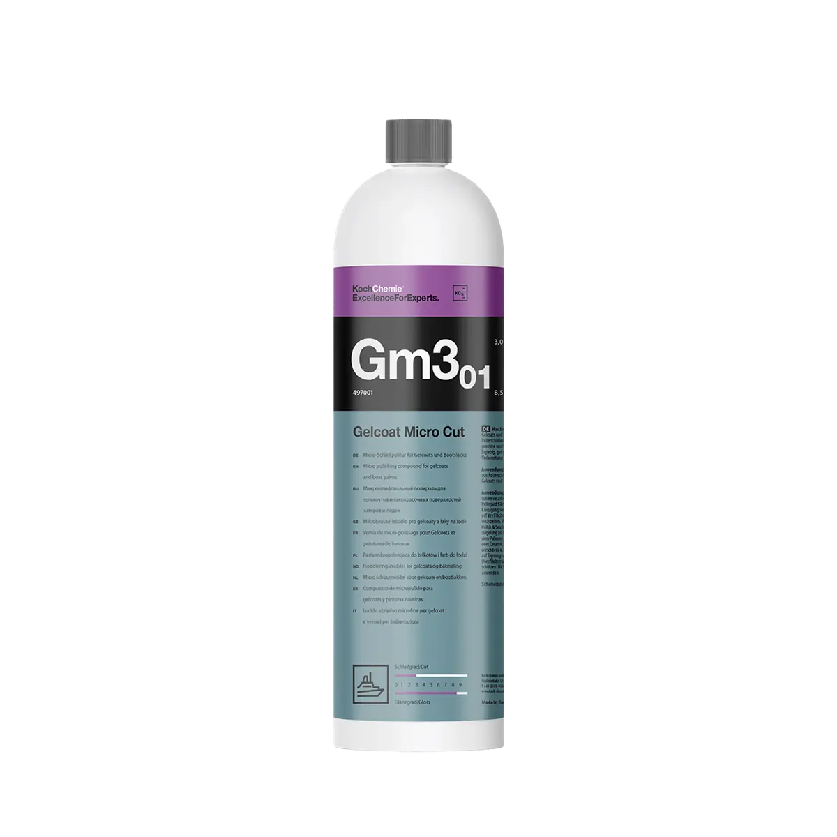 Koch-Chemie Gm3.01 Gelcoat Micro Cut Polishing Compound (1 Litre) 1