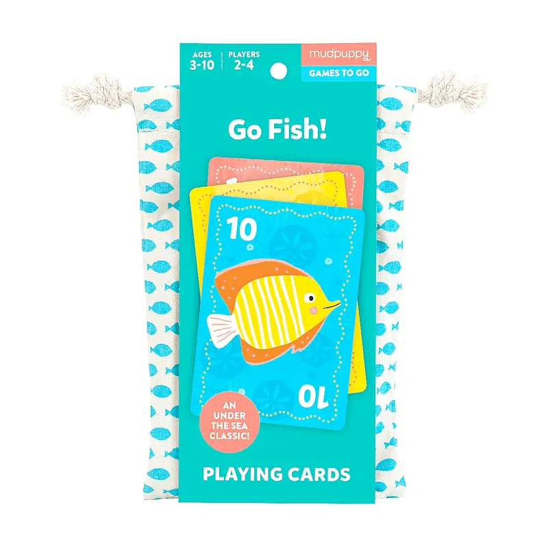 Mudpuppy - Go Fish Under The Sea Playing Cards 1