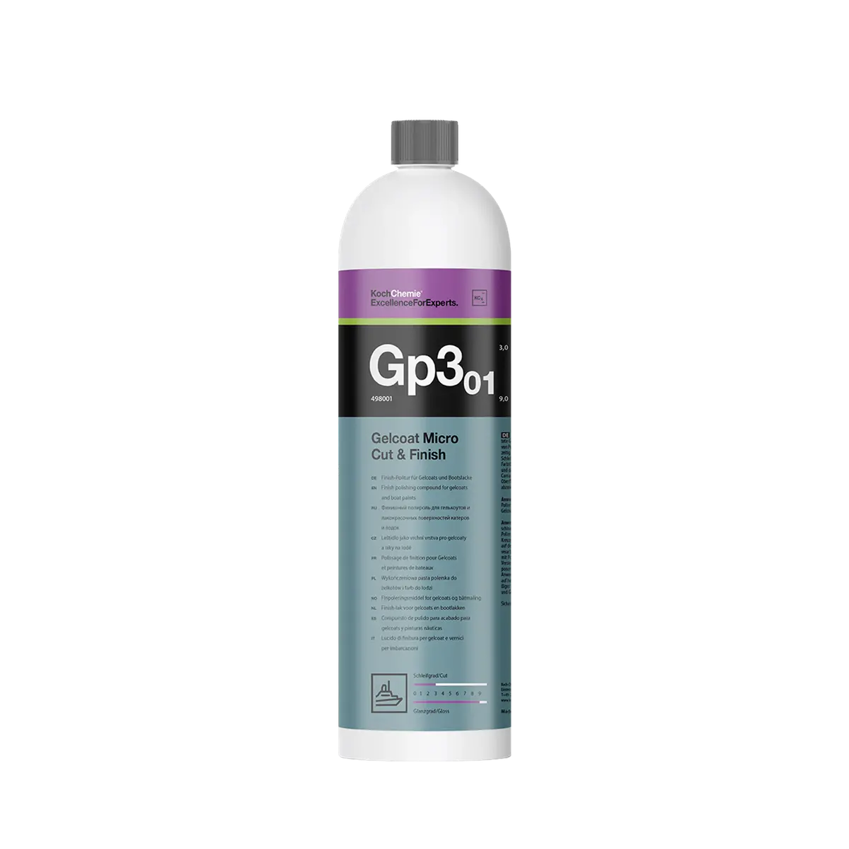 Koch-Chemie Gp3.01 Gelcoat Micro Cut & Finish Polishing Compound (1 Litre) 1
