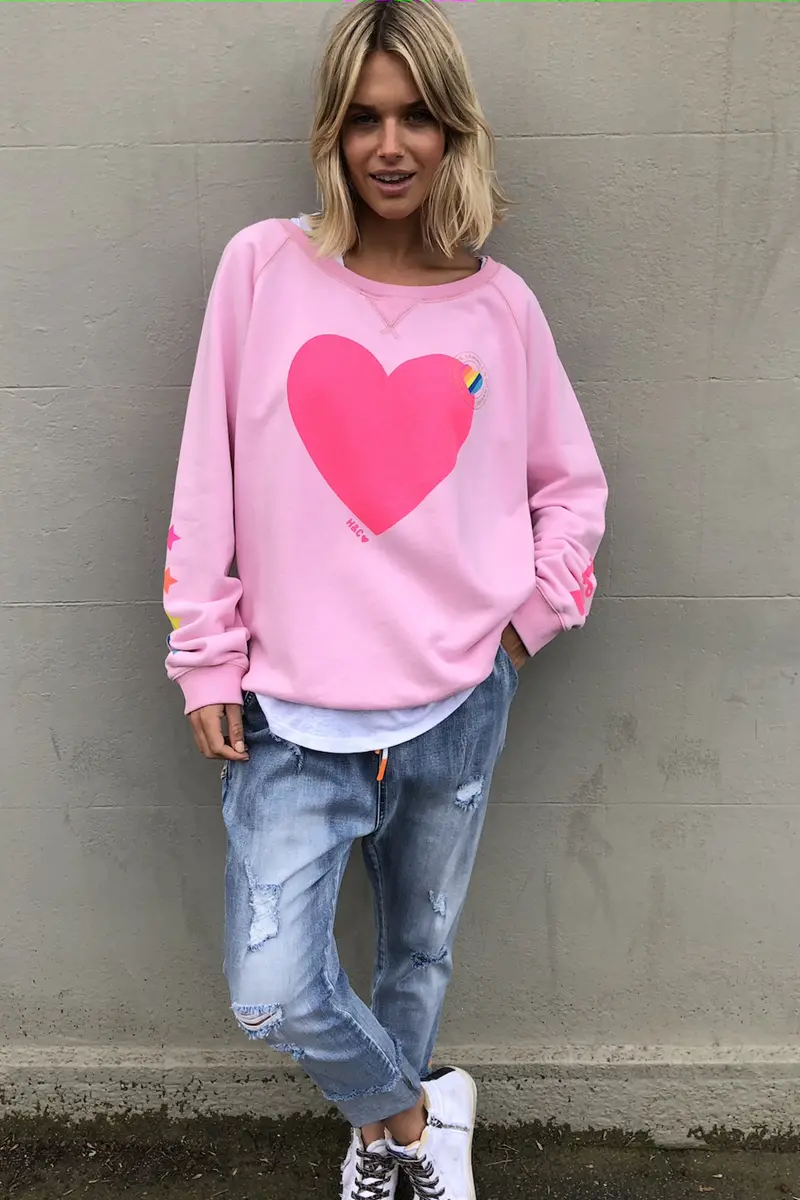 Hammill & Co - Heritage Sweat - Pink 1