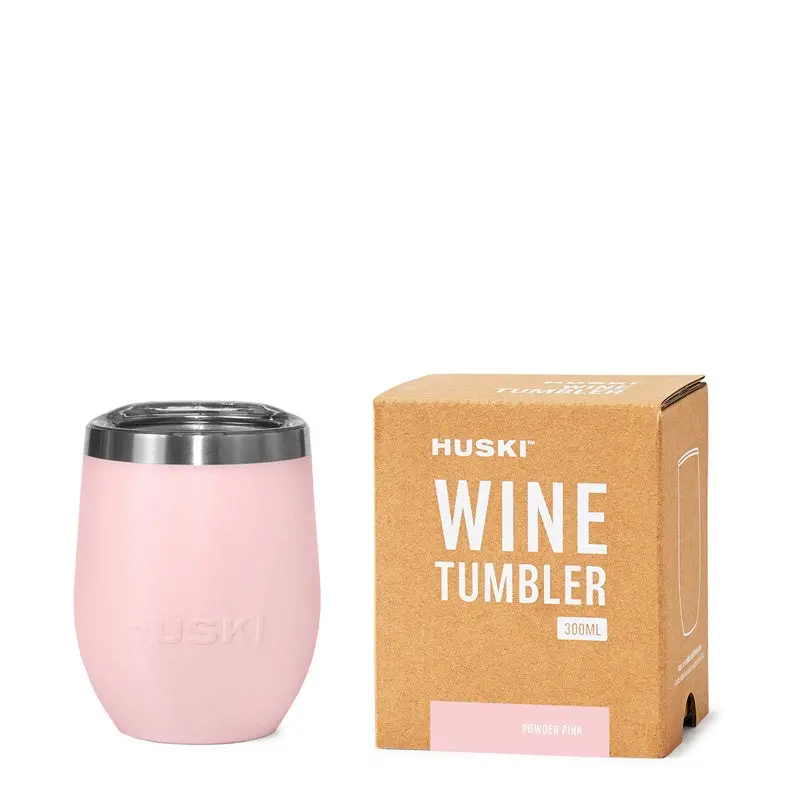 Huski - Wine Tumbler - Powder Pink 1