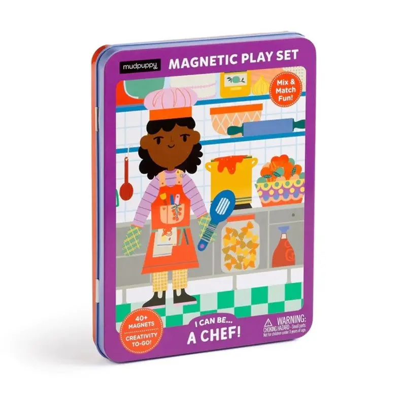 Mudpuppy - I Can Be A Chef! Magnetic Play Set 1