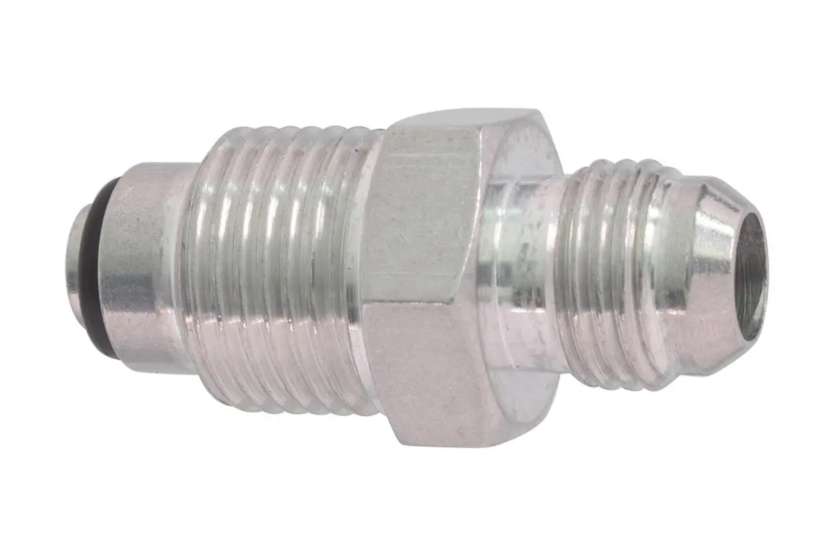 Ict Billet F06Anpsm1815 Power Steering Adapter – -6 An To 18Mm X 1.5 Metric 1