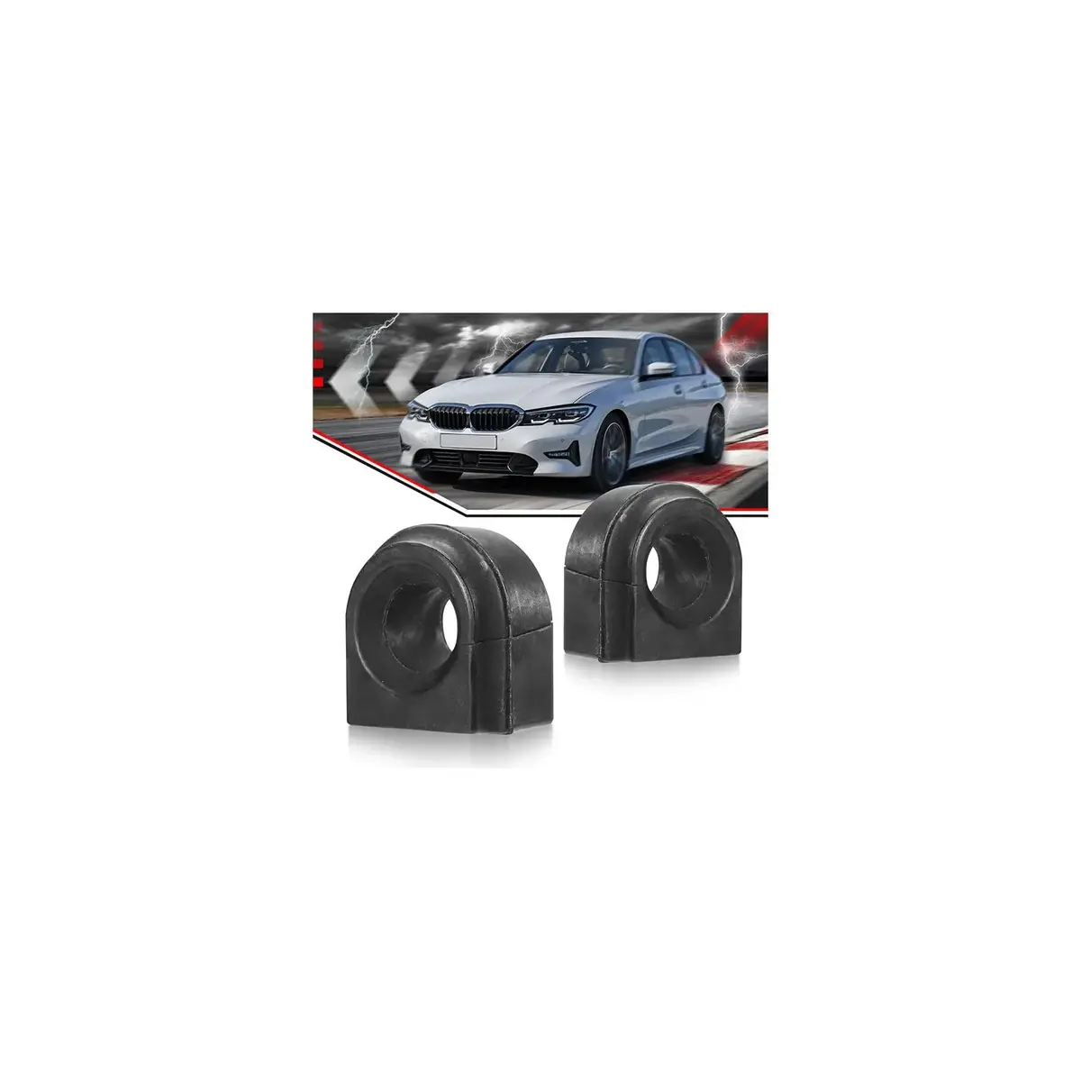 31356792124 Front Stabilizer Sway Bar Anti Roll Bushing 1