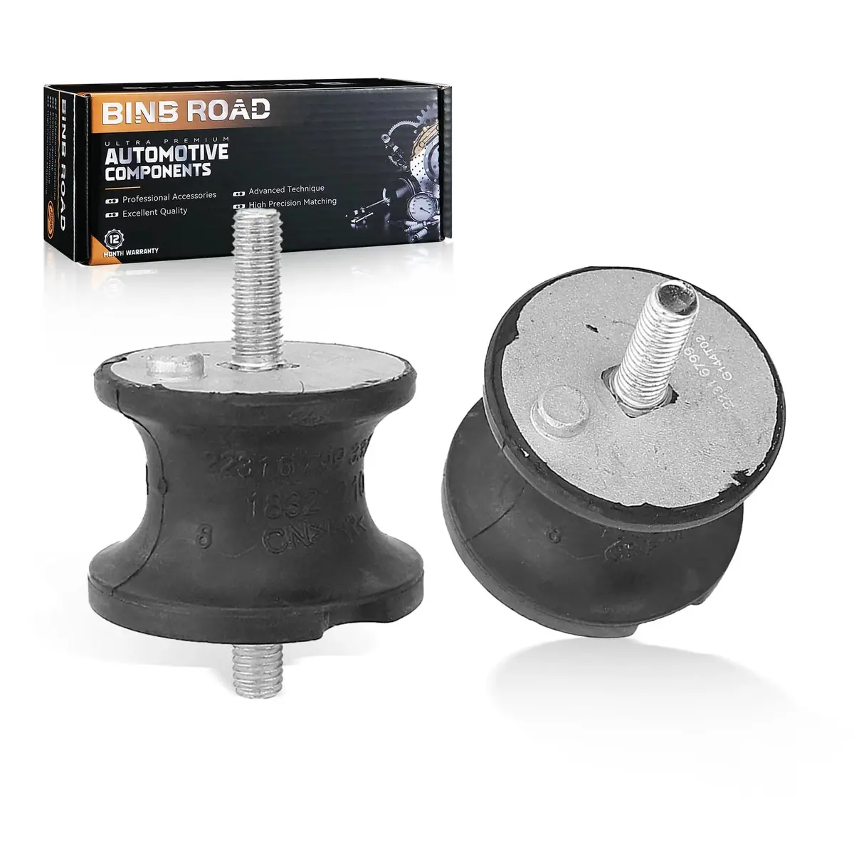 Us 22316799331 Rear Transmission Mounts Bushings-2Pcs 1
