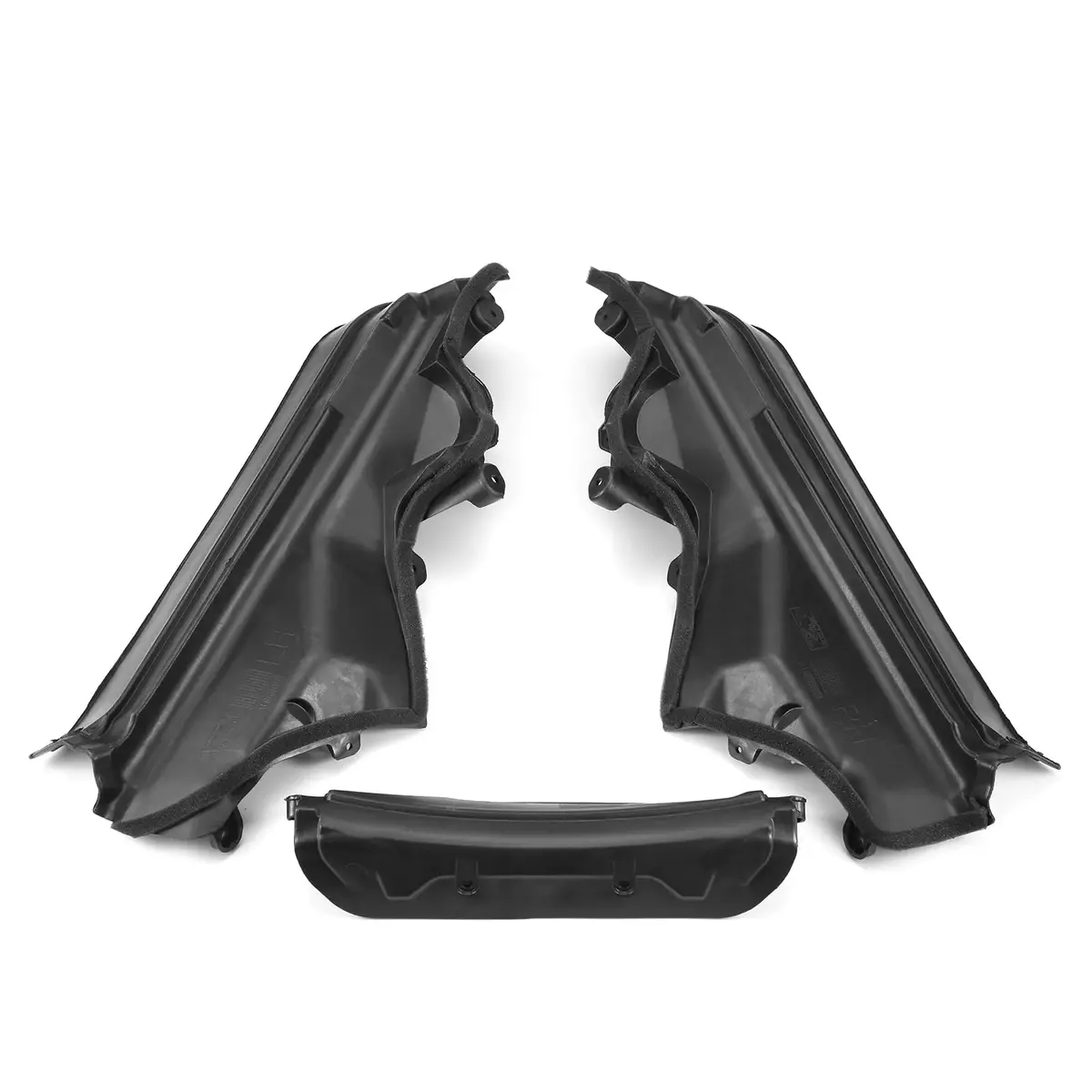 Us 3Pcs Engine Upper Compartment Partition Panel Set 51717169419 + 51717169420 + 51717169421 1
