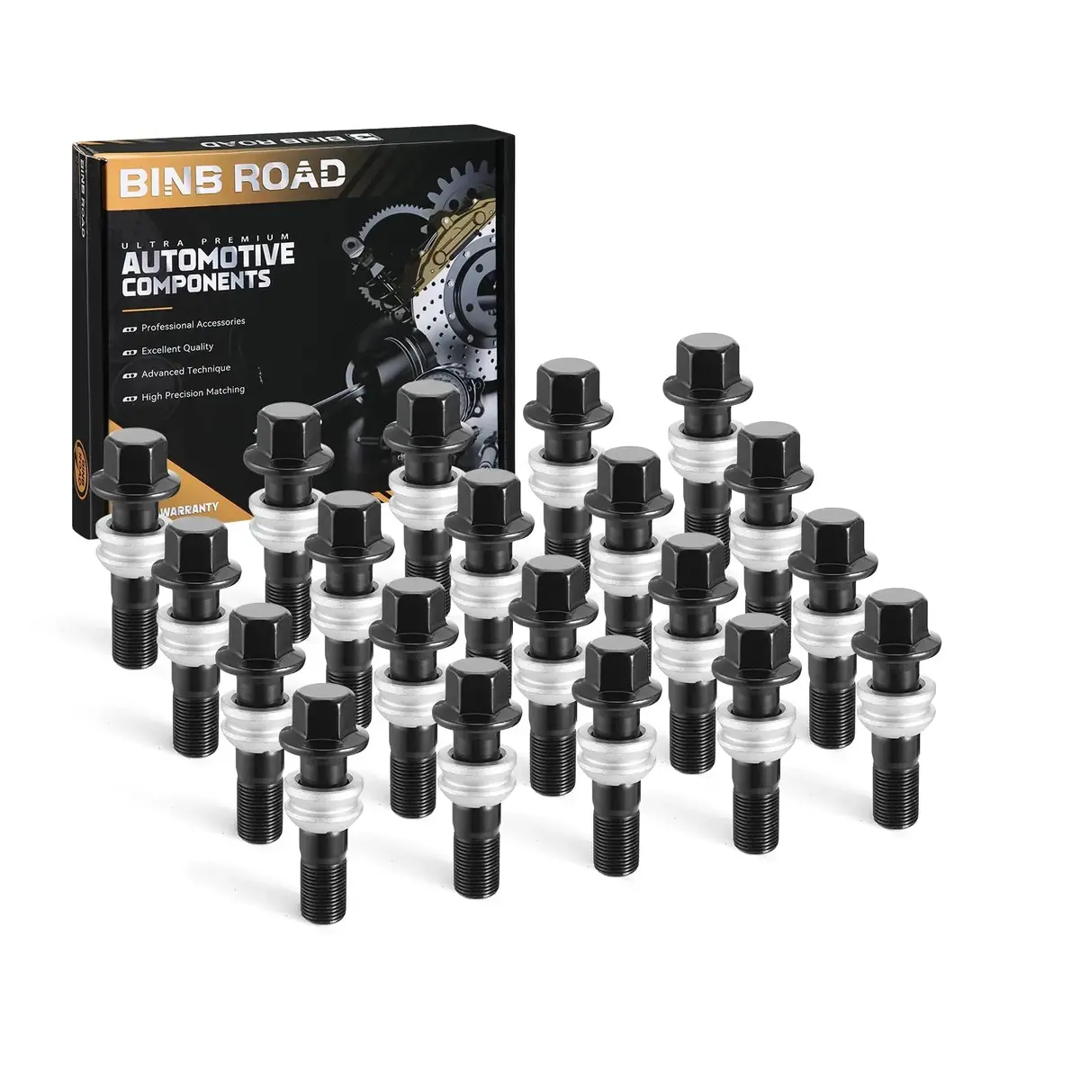 0009904518 9904518 M15 X 1.25 Wheel Lug Bolts Nuts 1