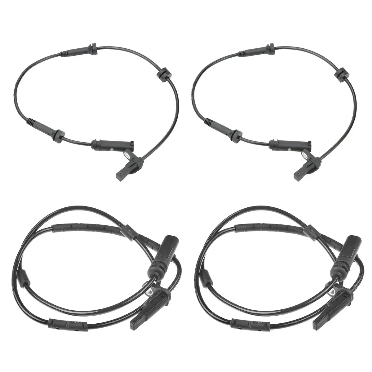 34526884421 + 34526884422 Abs Wheel Speed Sensor,4Pcs 1