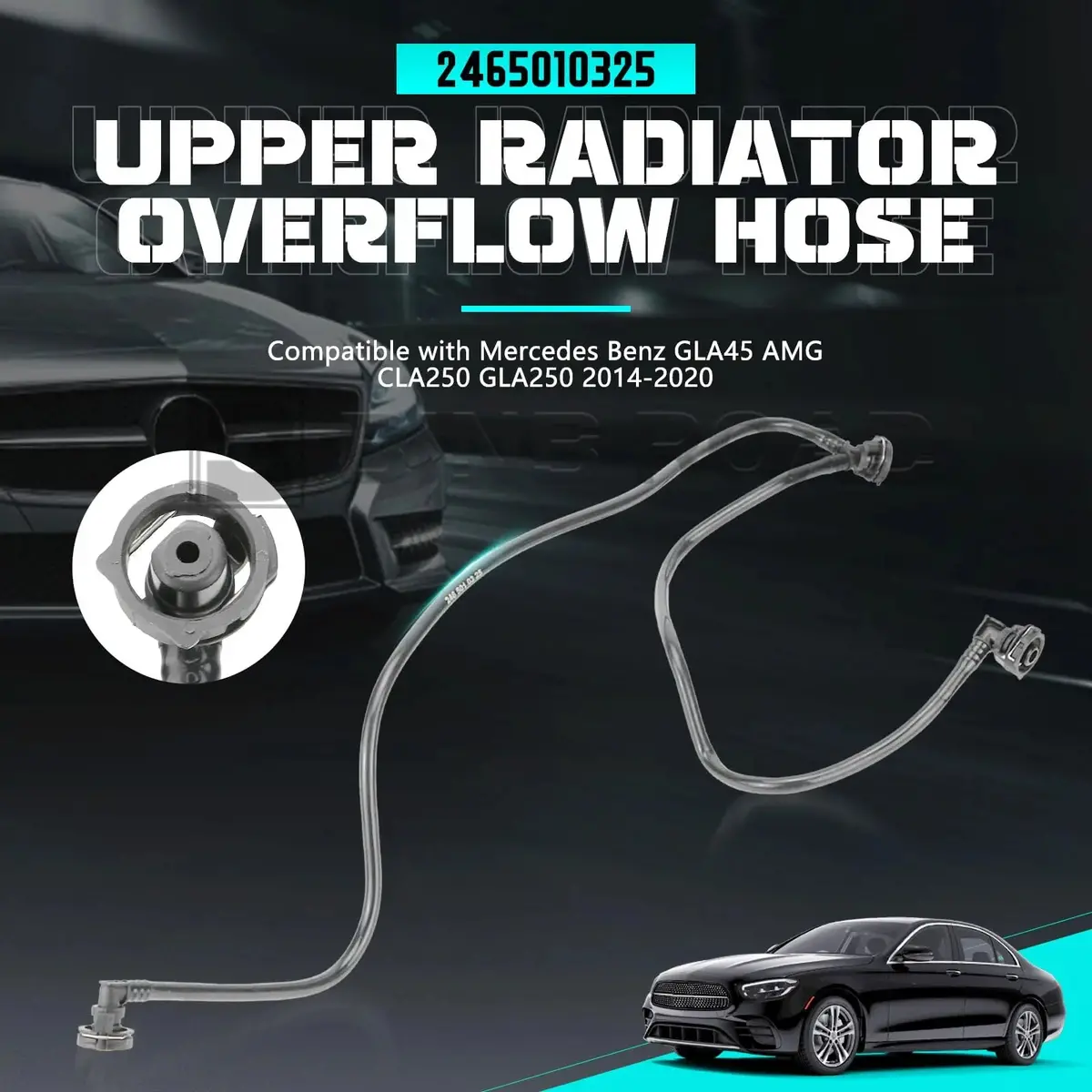 2465010325 Radiator Overflow Hose Pipe 2