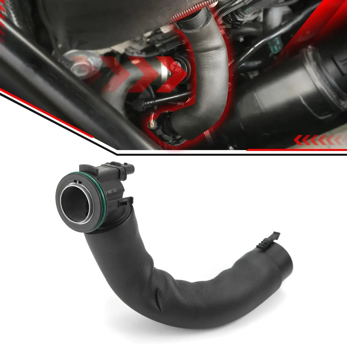 11127588417 Crankcase Vent Hose 1