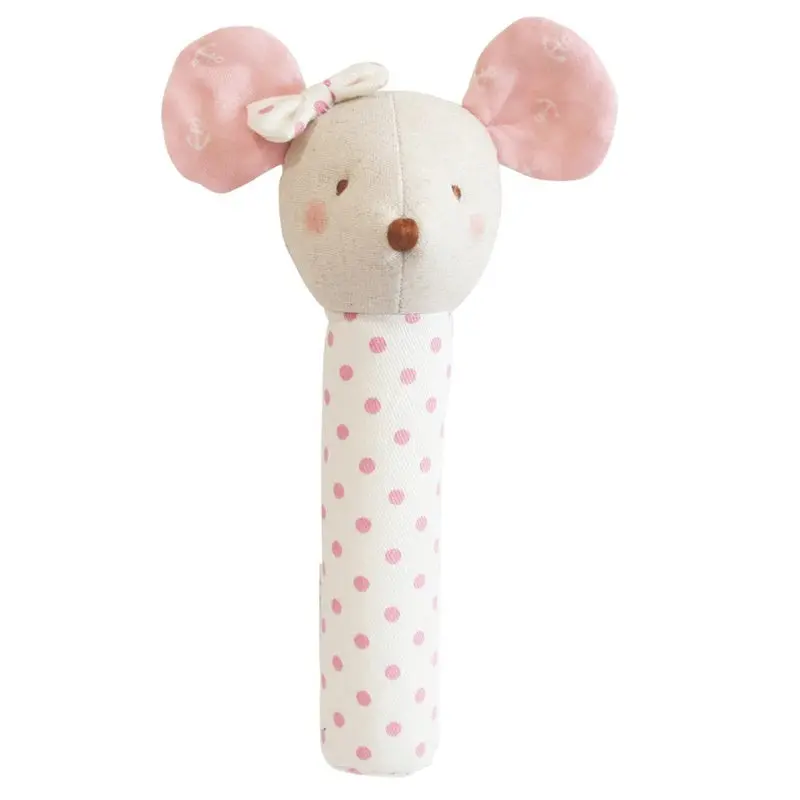 Alimrose - Mouse Squeaker - Berry Pink 1