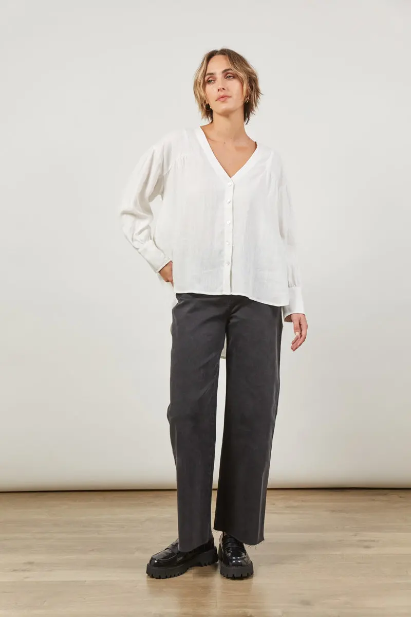 Isle Of Mine - Panorama Blouse - Dove 1