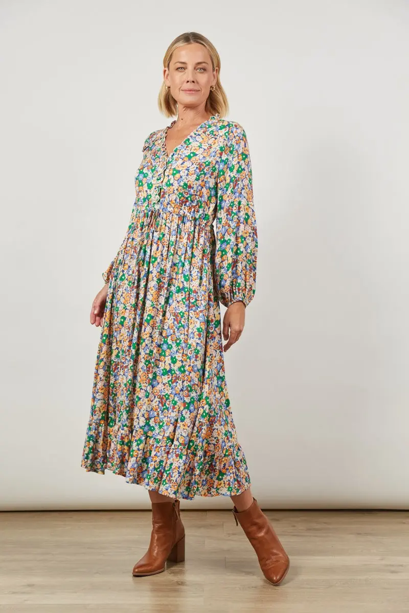 Isle Of Mine - Euphoria Tie Maxi - Meadow Bloom 1
