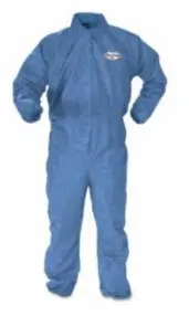 Kimberly-Clark Professional Kleenguard* A60 Coveralls With Elastic Wrists And Ankles, Blue 1