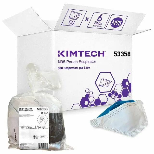 Kimtech N95 Respirator (50/Bag) 1