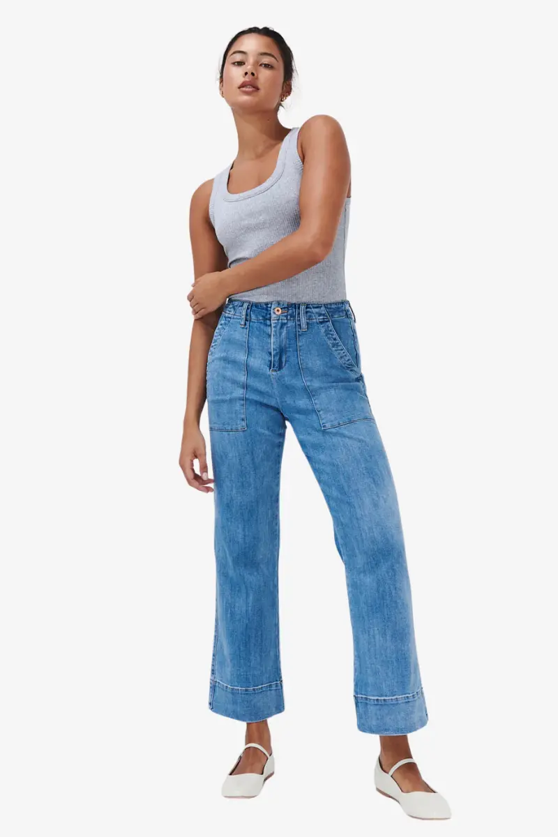 Kireina - Celeste Pant - 70S Blue 1