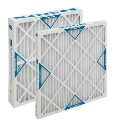 Koch Filter 102-701-002 Multi-Pleat Xl8 1" High Capacity Size 12"X24"X1" 1