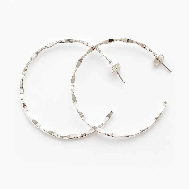Stilen - Lena Hoops - Silver 1