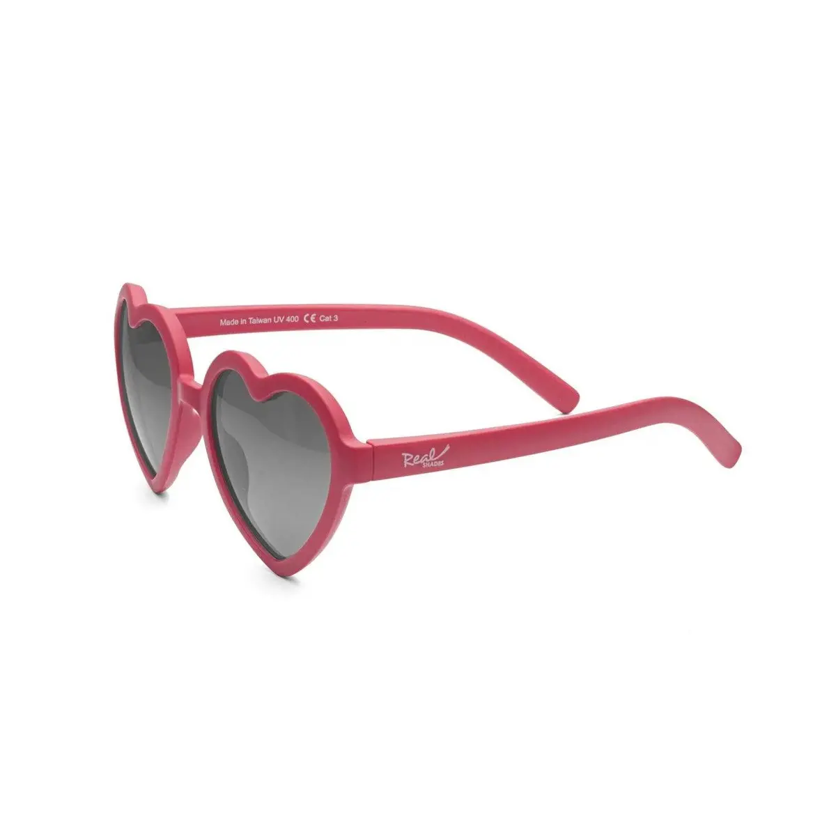 Lentes De Sol Corazones Talla 4+ Rojo, Real Shades 1