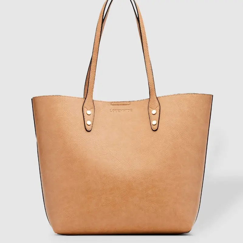 Louenhide - Dakota Tote - Camel 1