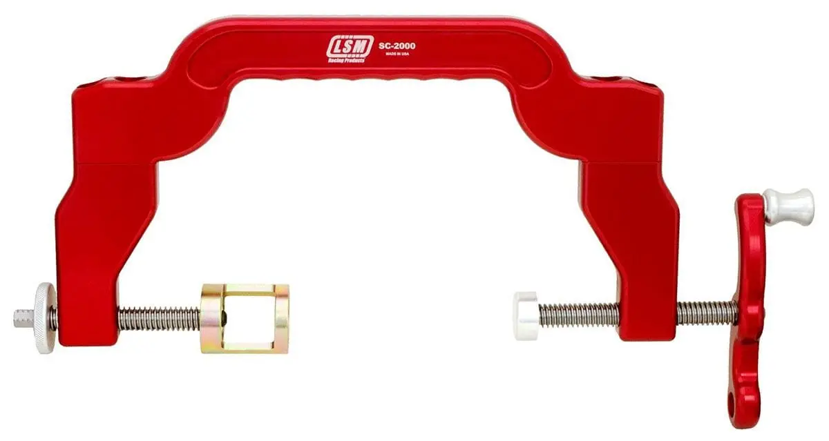 Lsmsc-2000 Cylinder Head Spring Compressor Tool For Safe Valve Service 1