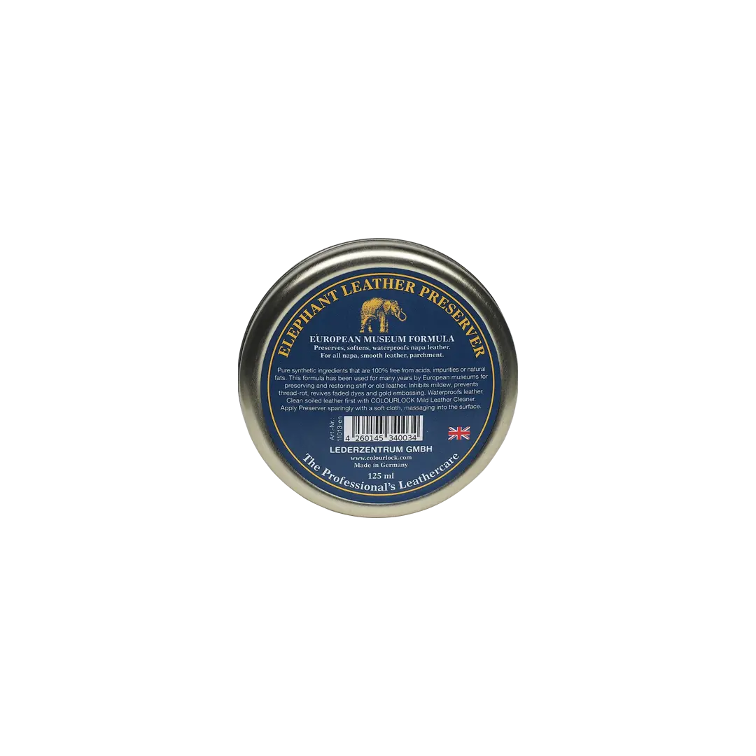 Colourlock Elephant Leather Preserver Wax (125Ml) 1