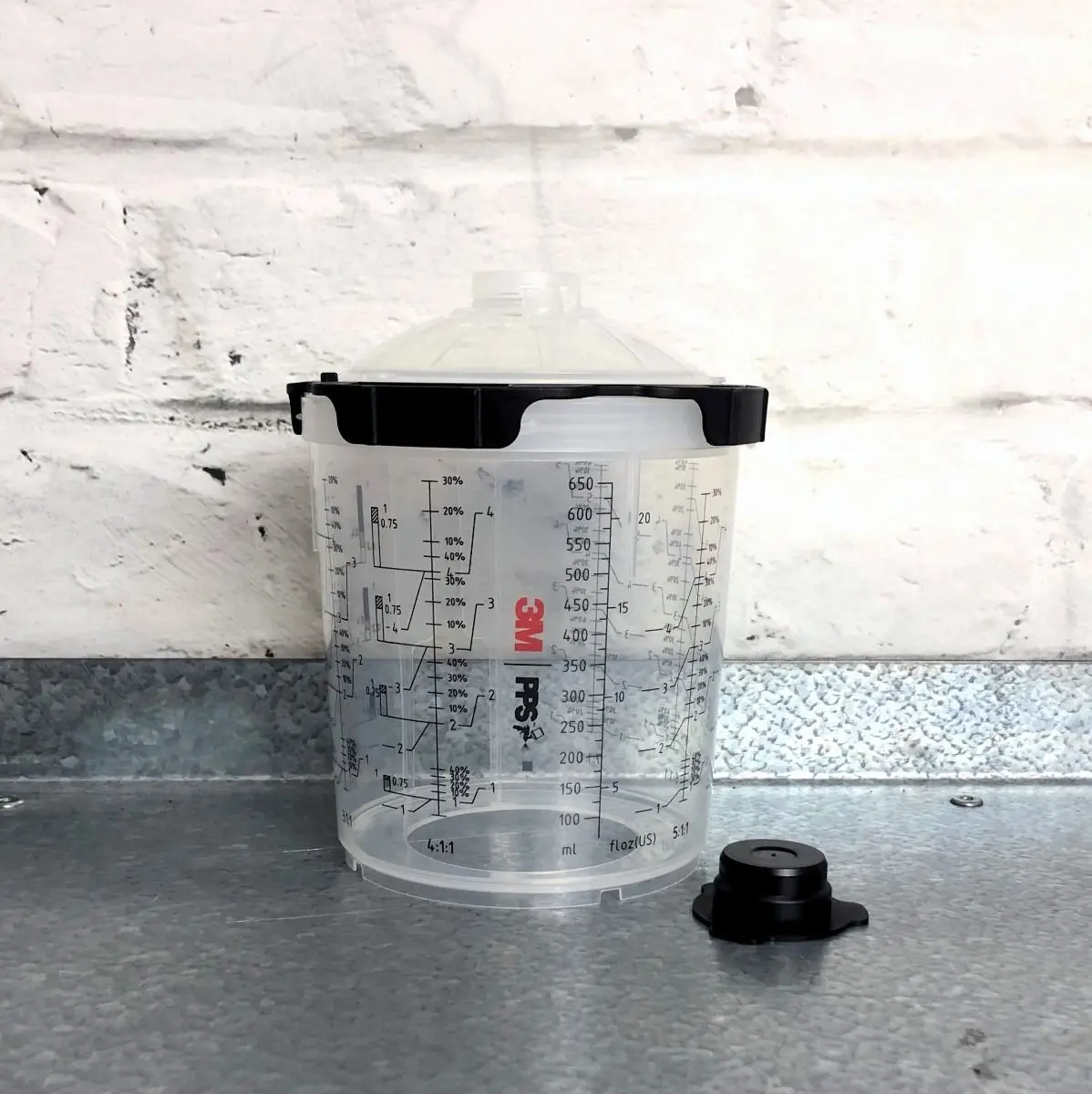 3M Pps 2 Pk50 Standard 650Ml 200 Micron Filter Lids & Liners 1