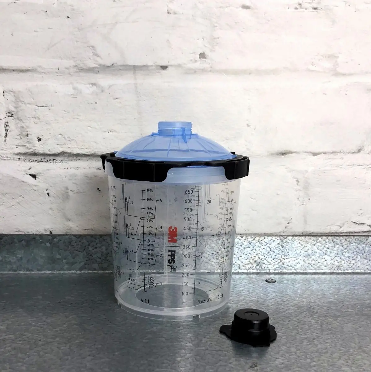 3M Pps 2 Pk50 Standard 650Ml 125 Micron Filter Lids & Liners 1