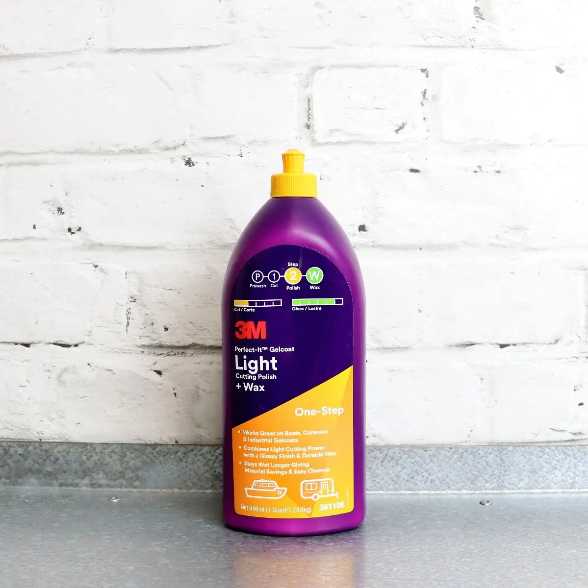 3M Perfect-It Gelcoat Light Cutting Polish & Wax 1