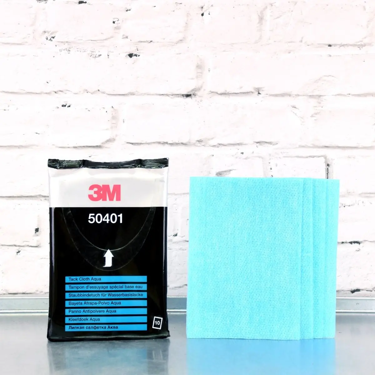 3M Pack Of 10 Aqua Tack Cloth 1