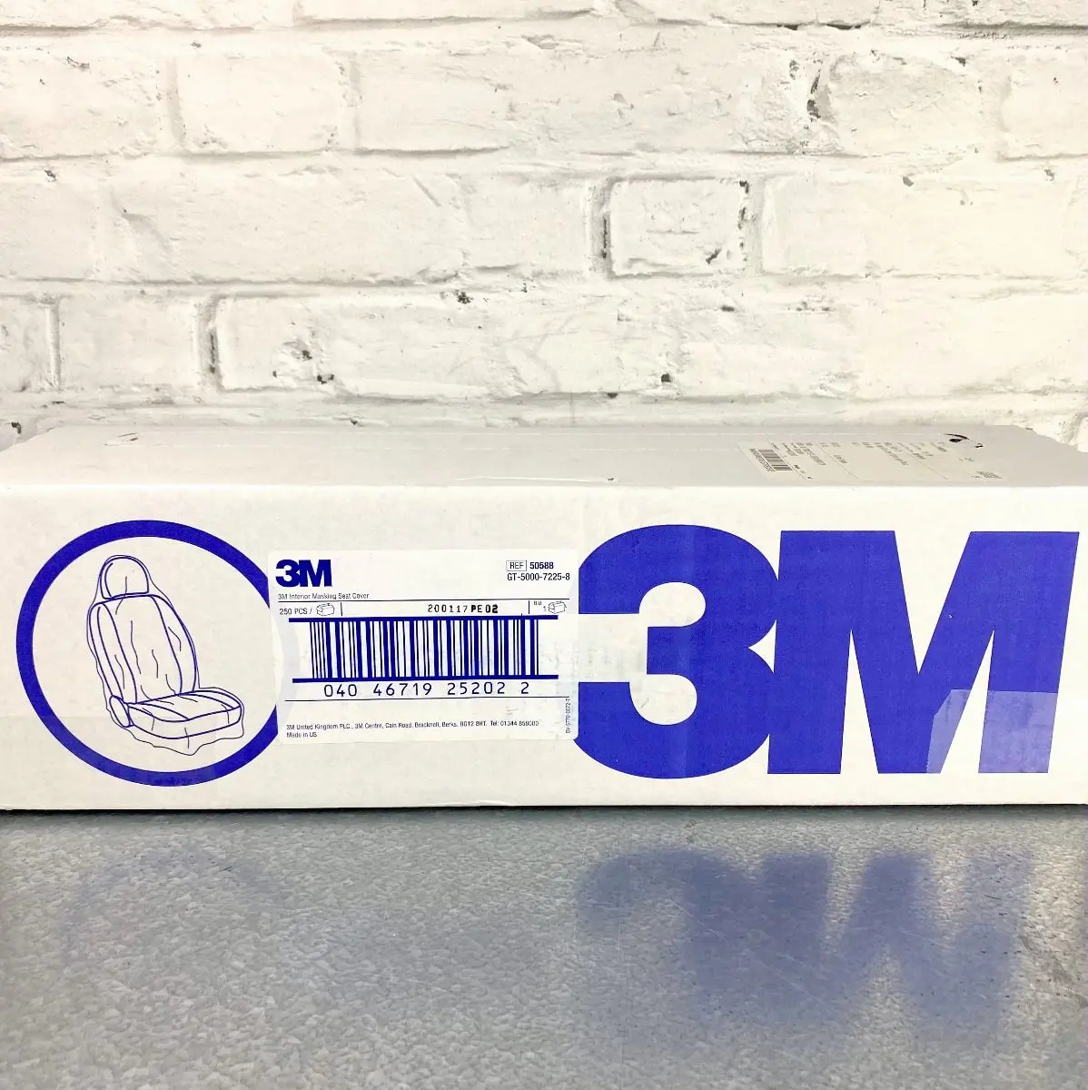 3M Purple Seat Covers (Roll Of 250) 1