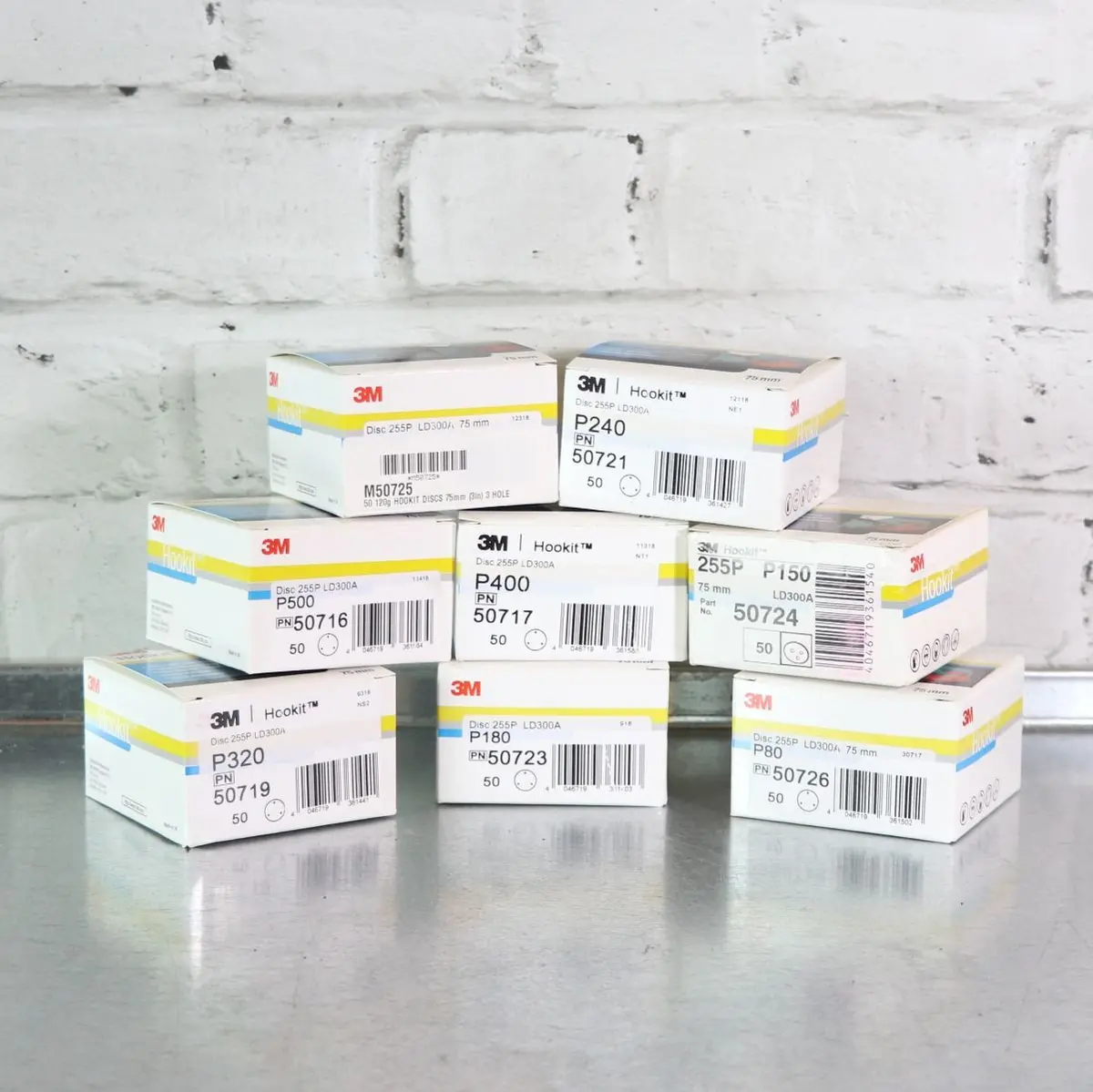 3M Hookit Abrasive Discs 75Mm (Box Of 50) 1