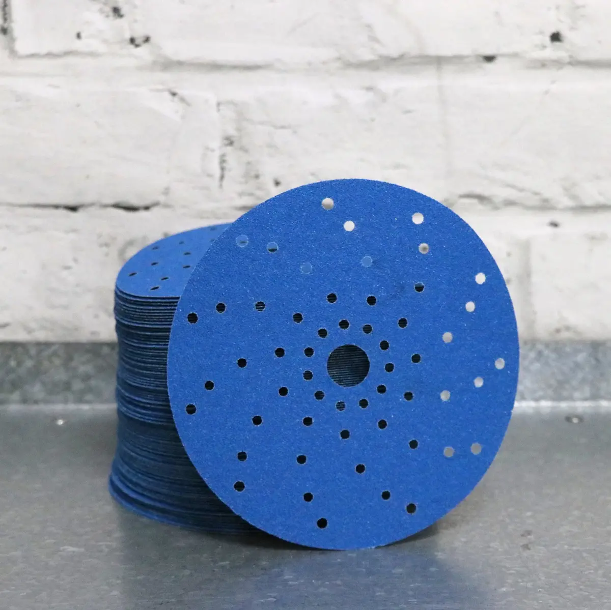 3M Blue Multihole Discs, 150Mm (Box Of 100) 1