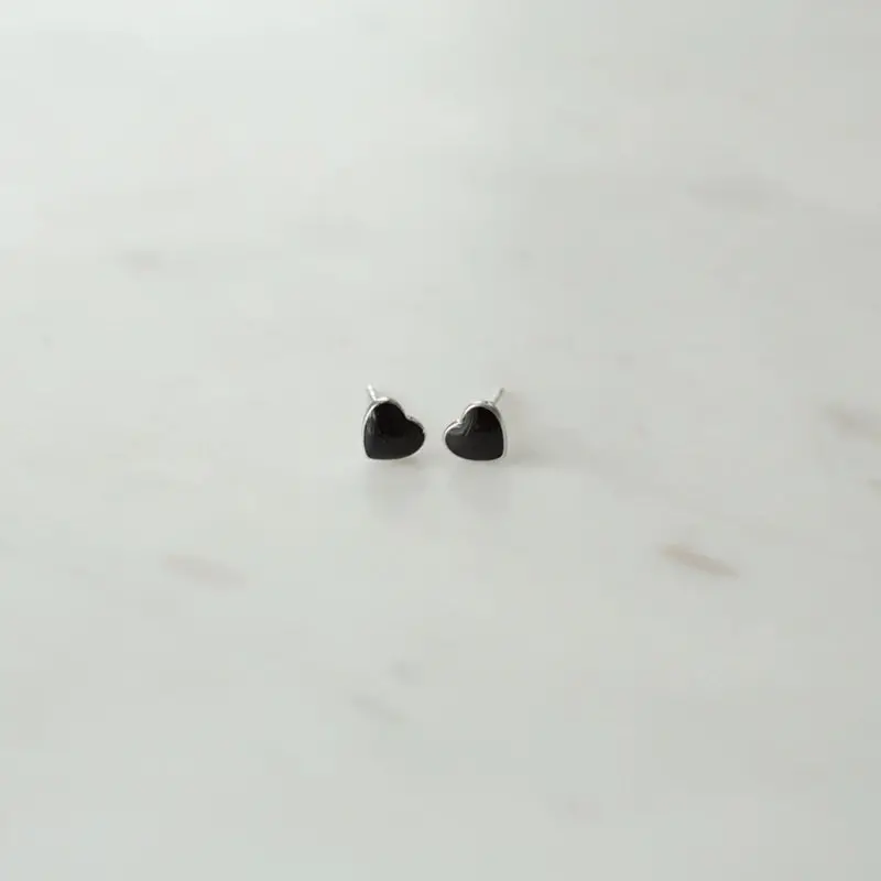 Sophie - Little Love Studs - Silver 1